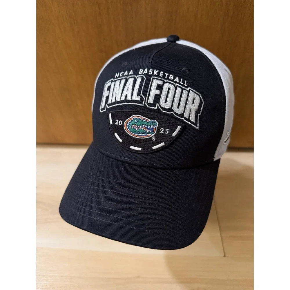 Florida Gators Final Four 2025 NCAA Hat Nike Snapback Black Authentic M/L Cap